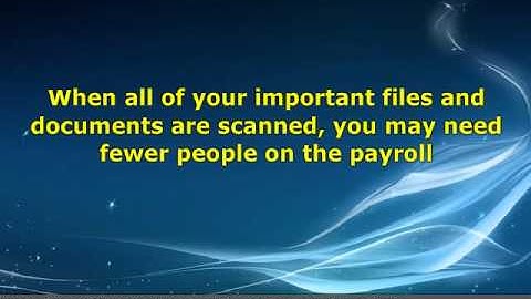 Advantages Of Paperless Office Document Scanning