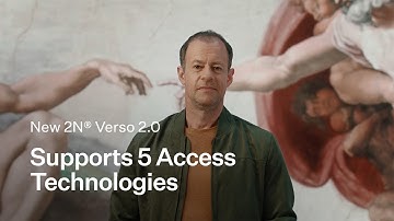 2N IP Verso 2.0: New IP Video Intercom with 5 Access Credential Options! 🖐