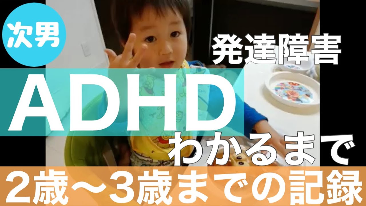 ADHD&自閉症スペクトラム(発達障害)がわかるまで　様々な特長が現れ始めます！[2歳〜3歳]次男編