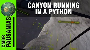 Elite Dangerous - VR - Python Valley Flying and Planet Wreck