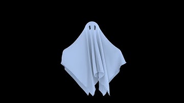 Halloween Projection Loop Disappearing Ghost