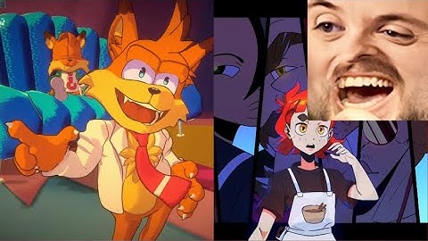 Forsen reacts to Bubsy 4D and DenshAttack! (gamescom 2025)