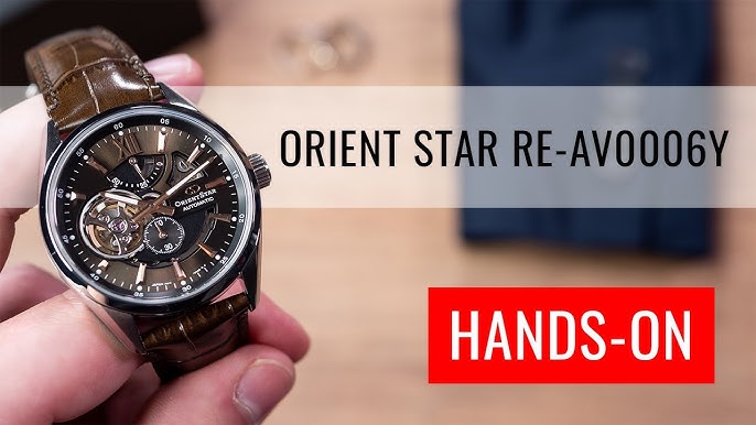 Reloj Orient Star RE-AV0115B Orient Star - Open Heart • EAN: 4942715026981  •