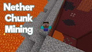 Minecraft Nether Chunk Mining Speedruns