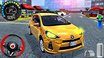 Multi Level Parking Simulator #7 - Multi-Storey Toyota Prius Car Drive - Android GamePlay