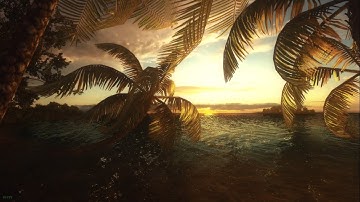 Speed Level Design with Unity - Tropical Beach Sunset [1080p 60fps]