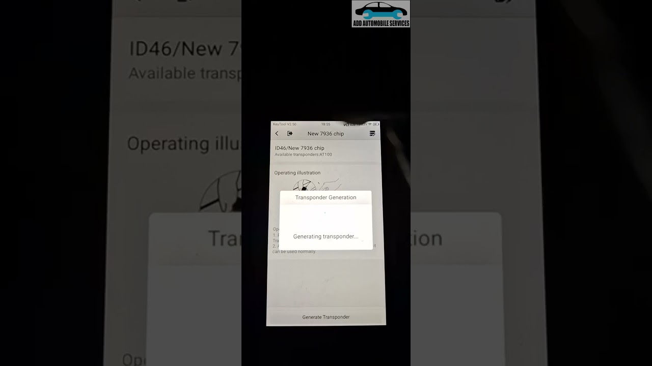 Generating ID46 Chip with km100 amd at100 supper chip for i10