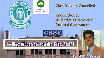 Class 10 CBSE Objective Criterion 2021 in English II Know How your marks will be calculated.