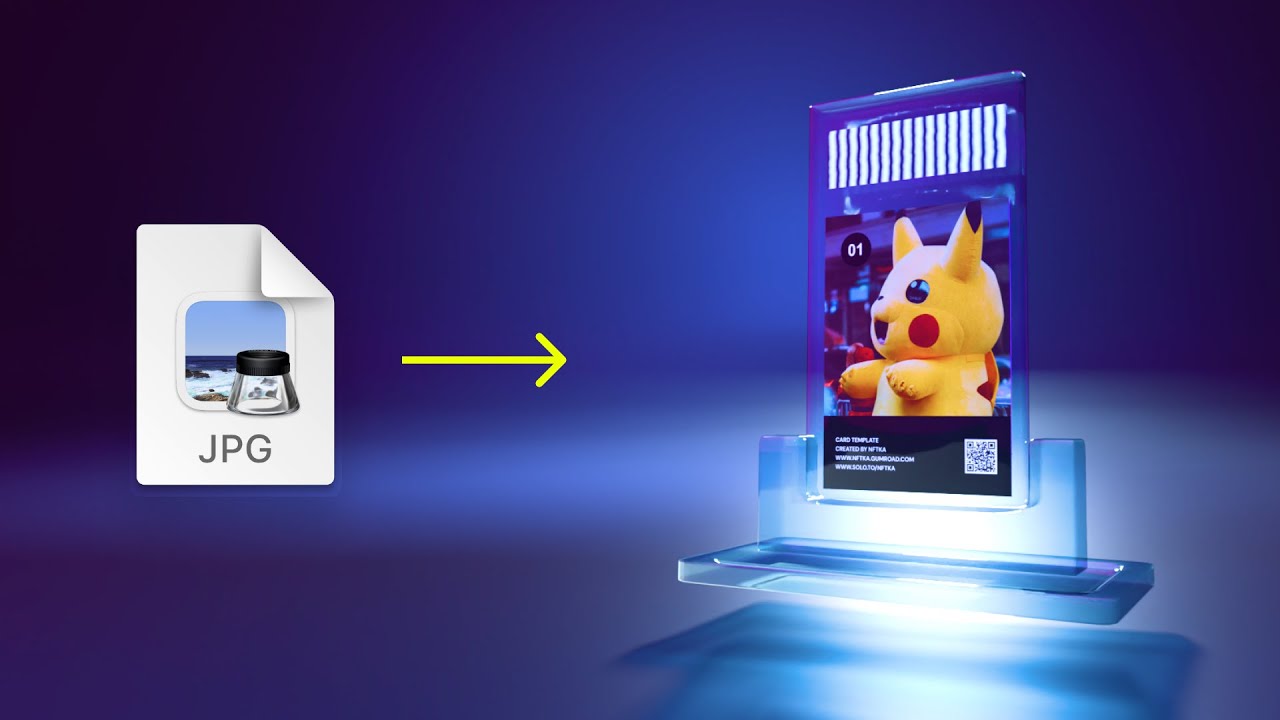 How To Create 3D NFT Card Animation (Easier & Faster!)