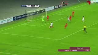 اهداف مباراه سنغافورة 2_2 اليمن تصفيات آسيا المؤهلة لكاس العالم