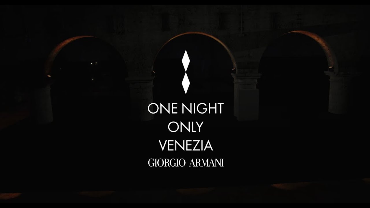 Giorgio Armani Privé show - One Night Only event in Venice