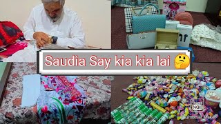 Saudi Arabia Sy Pakistan Kia kia Gift Lai 🤔| Gift For family |