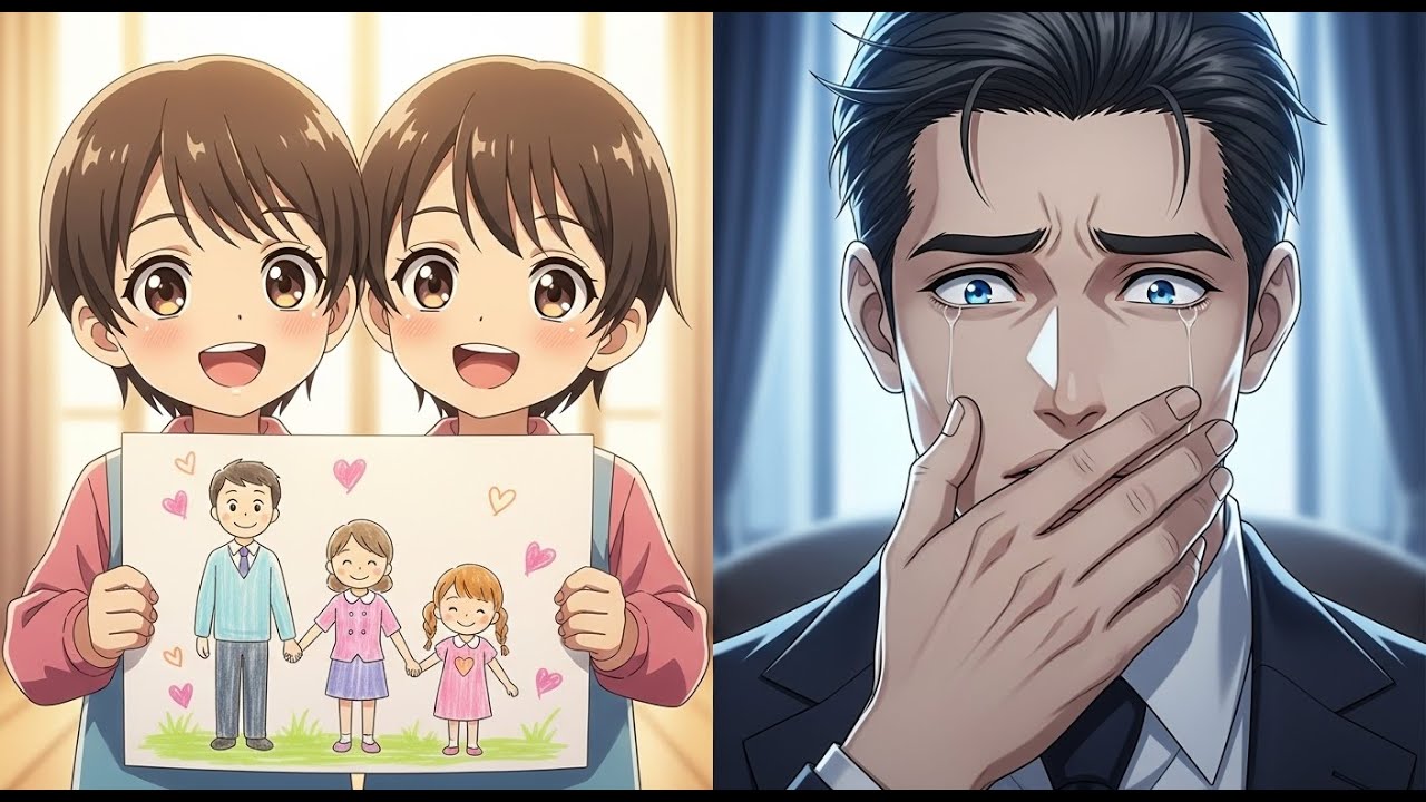 Дети миллиардера нарисовали няню Омегу как «нашу новую маму» — реакция отца лишила всех дара речи.