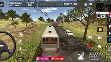 IBDB Bus simulator | IBDS Bus Lintas Sumatera Gameplay walkthrough Android, iOS #bussimulator3d