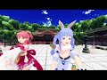 【VR180】ライカ by さくらみこ＆兔田ぺこら【Hololive MMD】3D VR 8K
