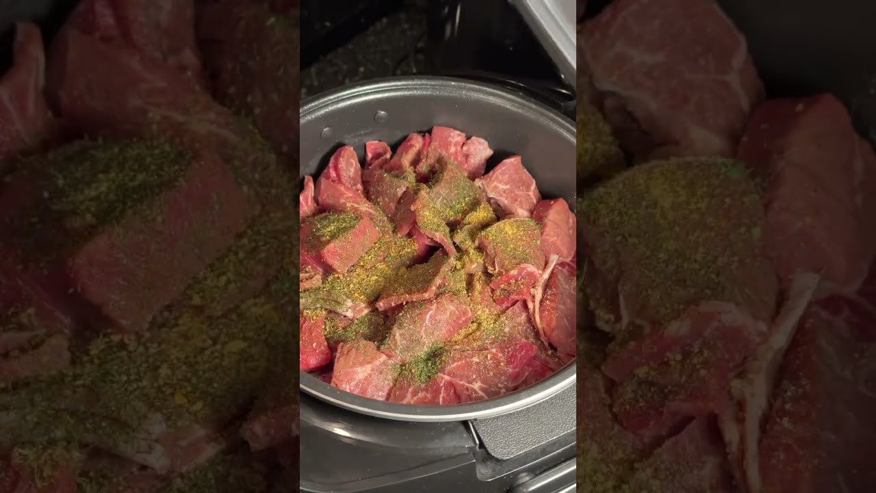 Healthy Beef Rag In Multi Cooker Crock Pot Healthydinner Crockpotcooking Diet Mealprep