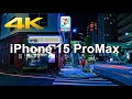【iPhone 15 Pro Max】Night Walk in Shinjyuku→ikebukuro Japan 2024 4K （新宿→池袋）