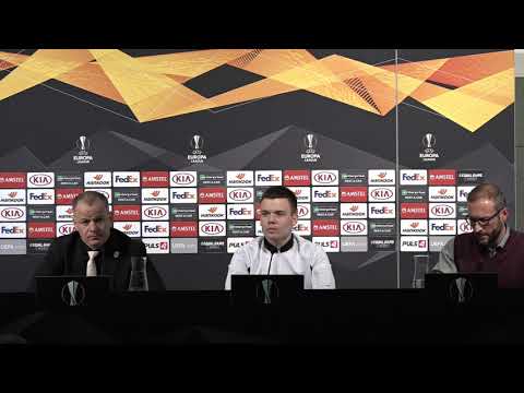 Pressekonferenz vor LASK - Manchester United