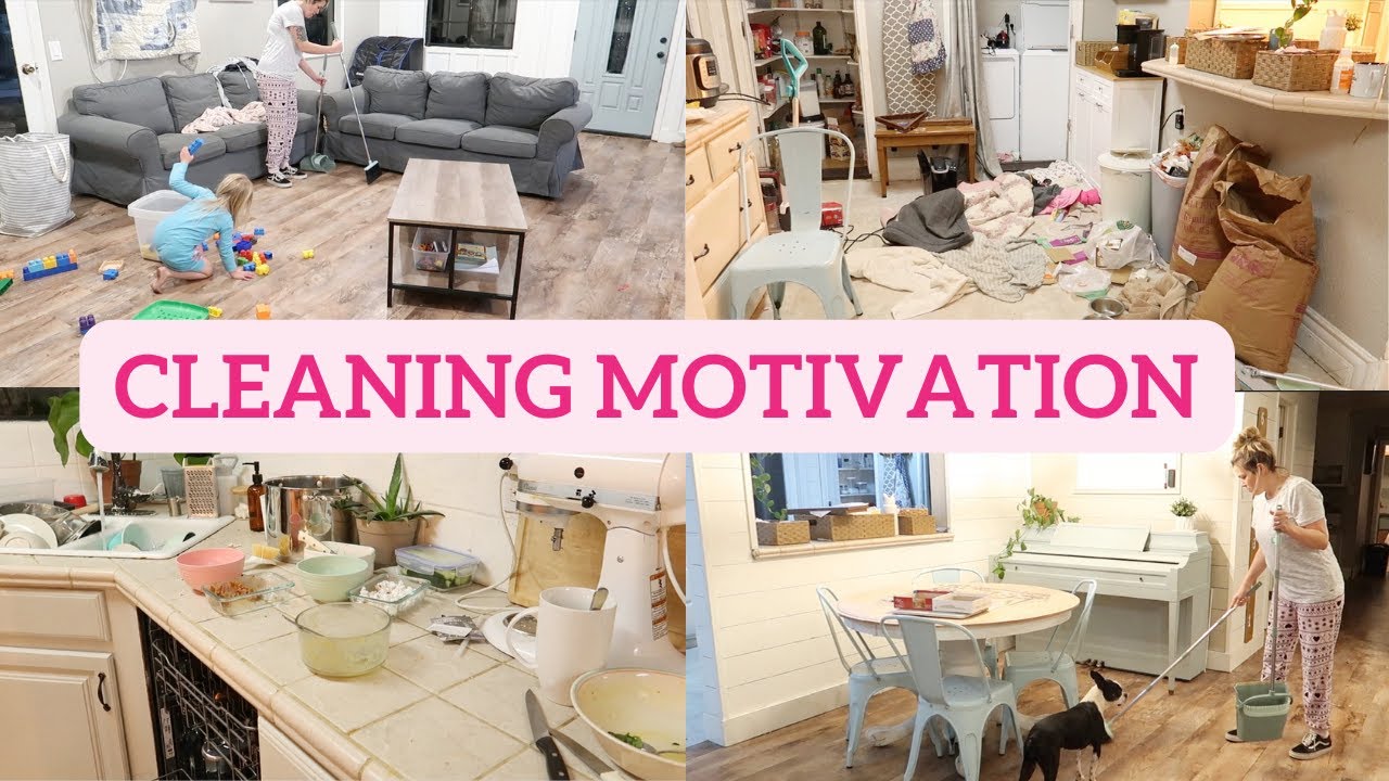 EXTREME CLEAN WITH ME || CLEANING MOTIVATION || AT HOME WITH JILL