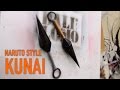 DIY Naruto's Kunai - Cereal Box | Costume Prop How To