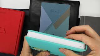 PU leather hardcover notebook journal planner