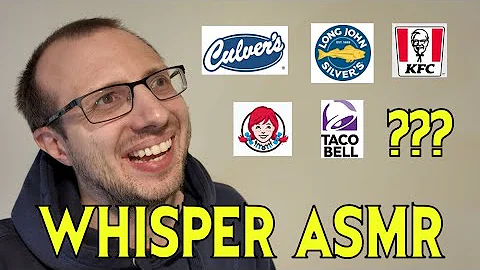 Best Soft Whisper ASMR *TINGLES* | Fast Food Tier List thumbnail