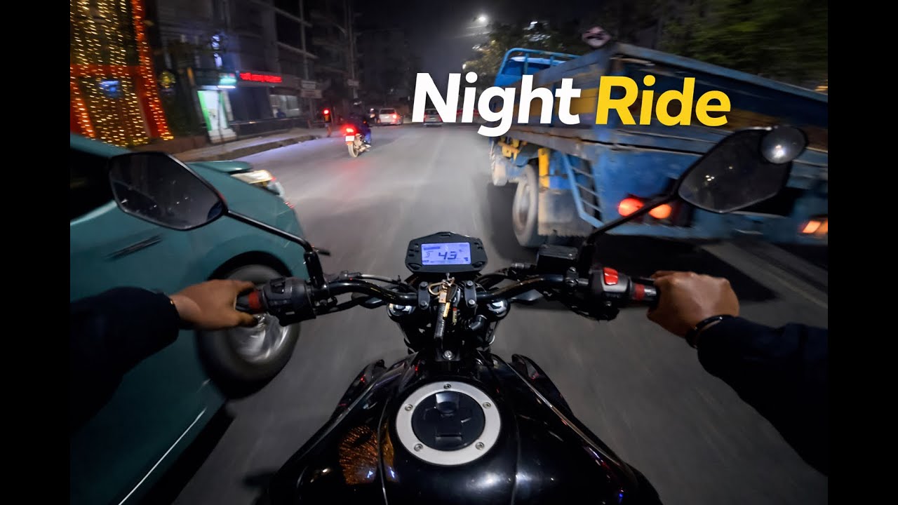 A Cold Night Ride Home | Uttara to Mirpur