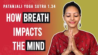 Patanjali Yoga Sutra 1.34 - How Breath Impacts The Mind | Yoga Teacher Training | Anvita Dixit screenshot 5