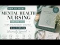 How to Study Mental Health Nursing for University Exams 🧠🔥| BSc Nursing Study Tips ✨