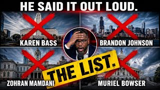 🚨 Trump Just Put BLACK MAYORS on a HIT LIST — Karen Bass, Brandon Johnson, Mamdani on the Board
