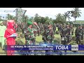 SEBANYAK 450 PERSONEL TNI DIBERANGKATKAN KE PAPUA