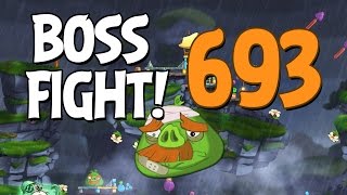 Angry Birds 2 Boss Fight 95! Foreman Pig Level 693 Walkthrough - iOS, Android