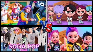 KPOP Demon Hunters 🆚 The Saja Boys : Tiles Hop EDM RUSH screenshot 4