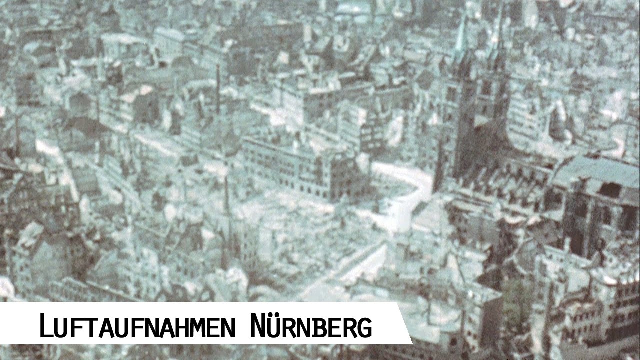 Flight over Nuremberg 1945 - Aerial Footage (SFP 186) - YouTube