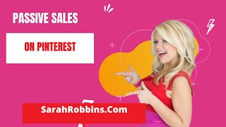 Passive Sales on Pinterest! Pin it, forget it, get Paid!