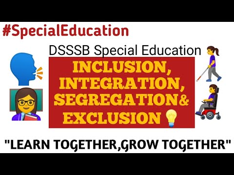 #inclusion #integration #exclusion #segregation INCLUSION INTEGRATION ...