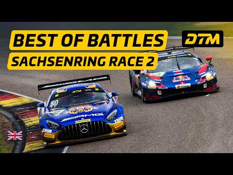 Sending It for the Win! 💥 | DTM Sachsenring Race 2 Top Overtakes | DTM 2026