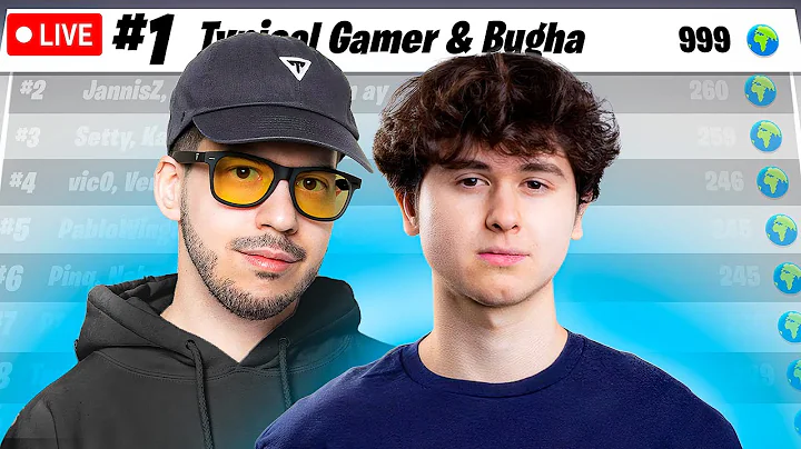 Playing FNCS BUGHA CUP with BUGHA!!