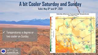 Weekend Weather Outlook - May 7-9, 2021