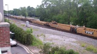 CP DME CEFX SD40-2 3120 3133 CITX 2783 Manifest Freight 277 Deerfield Traxx