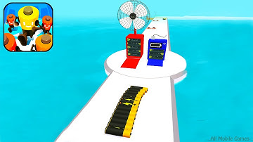 Battery Run - All Level Gameplay Walkthrough (Android,ios)