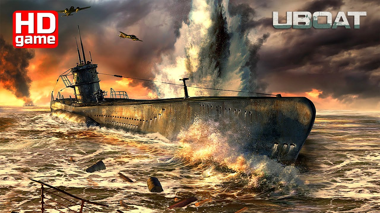 UBOAT HD #19 Кампания U-60: Saturday, March 2, 1940 (без комментариев - реализм 100%) 1440p60