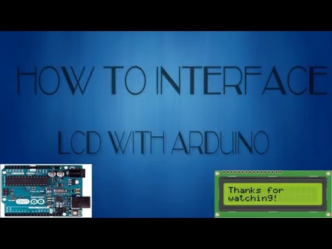 Arduino lcd tutorial with programming of scrolling ext