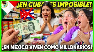 MEXICANS are LUCKY to LIVE in a COUNTRY LIKE THIS😭! CUBANS🇨🇺 FEEL LIKE MILLIONAIRES😱 in MEXICO🇲🇽