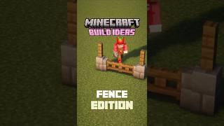 Farm fence Build Ideas #minecraftbuilding #minecraftideas #minecraft #minecraftfence #gaming