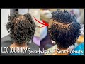 Sisterlocks Second Retie Vlog: Did It Hurt? | Loc Journey From Locs to Sisterlocks + Loc Build Up