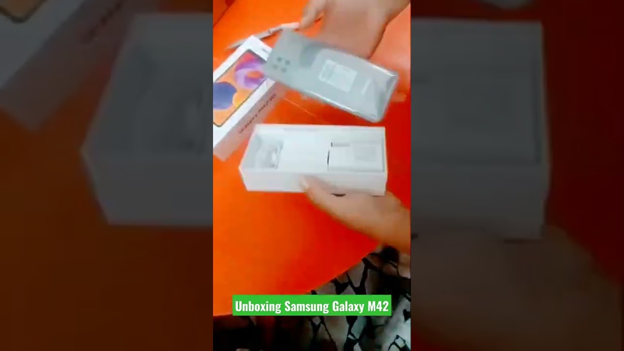 Unboxing Samsung Galaxy M42