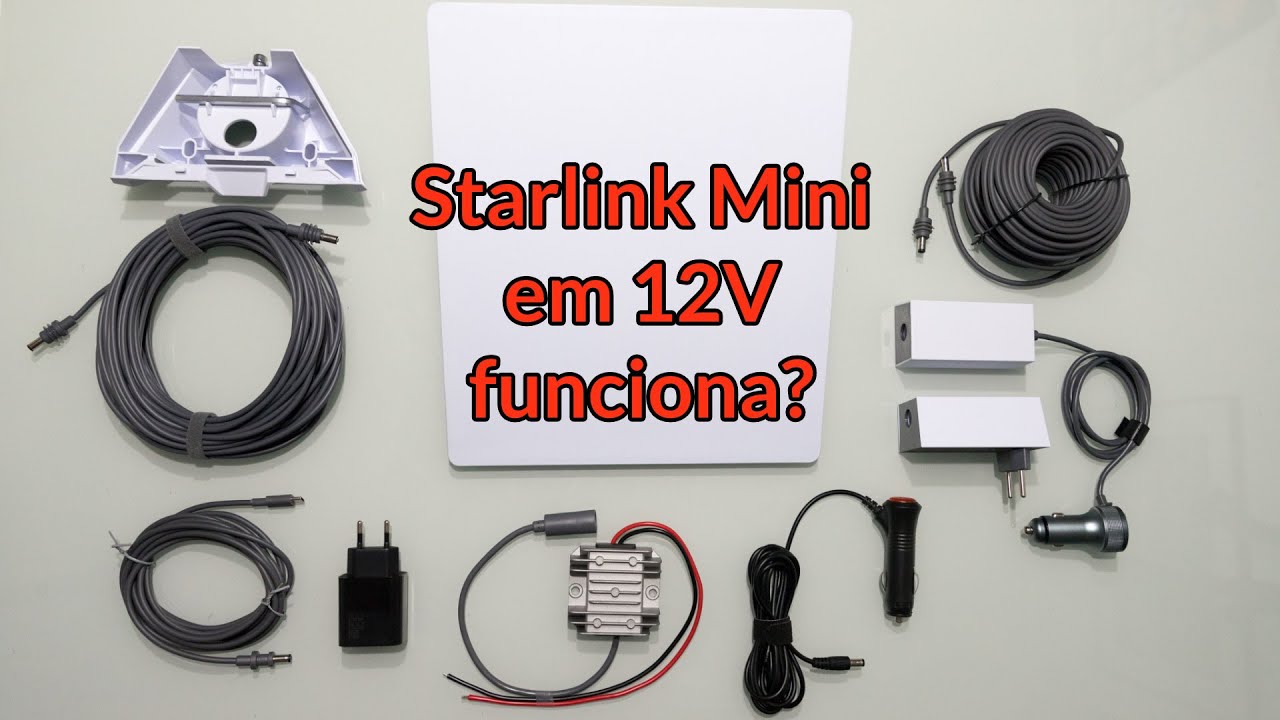 Starlink Mini em 12V