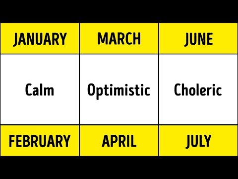 Your Birth Month Defines Your Health and Personality