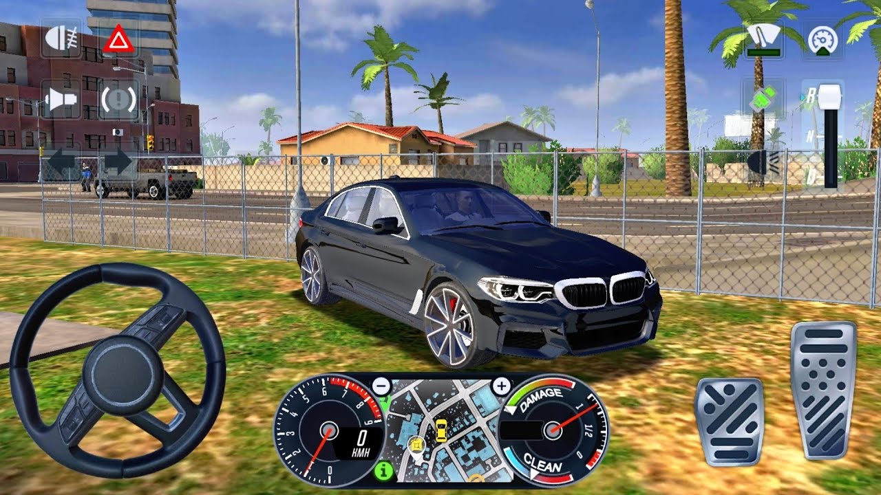 BMW M5 Crazy Uber Taxi City Drive 3D - Taxi Car Simulator : EVO - Android Gameplay